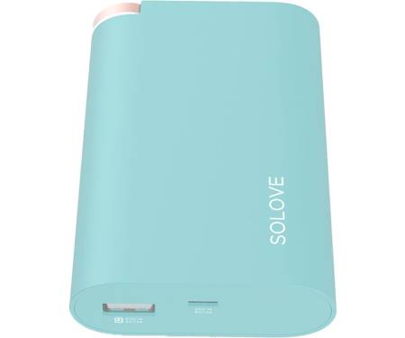 Портативная батарея Solove AirS 8000mAh External Power Bank Normal edition Ligth blue