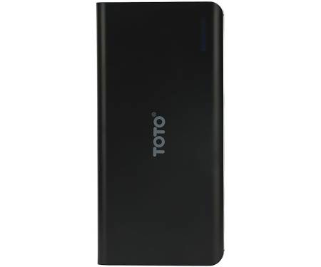 Портативная батарея TOTO TBG-45 Power Bank 16000 mAh 2USB 3,1A Li-Ion Black