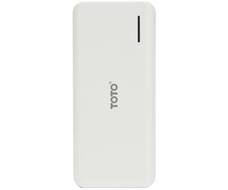 Портативная батарея TOTO TBG-46 Power Bank 12500 mAh 2USB 3,1A Li-Ion White