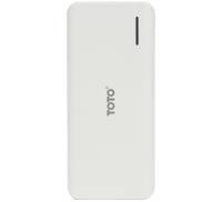 Портативная батарея TOTO TBG-46 Power Bank 12500 mAh 2USB 3,1A Li-Ion White