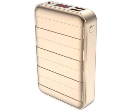 Портативная батарея Usams US-CD14 Trunk Power Bank 20000mah Gold