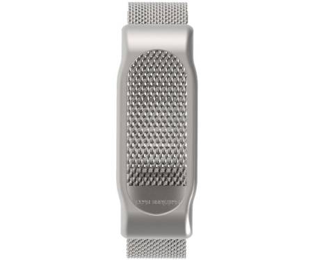 Ремешок Metallic Strap Fleet Chain For Mi Band 2 Silver