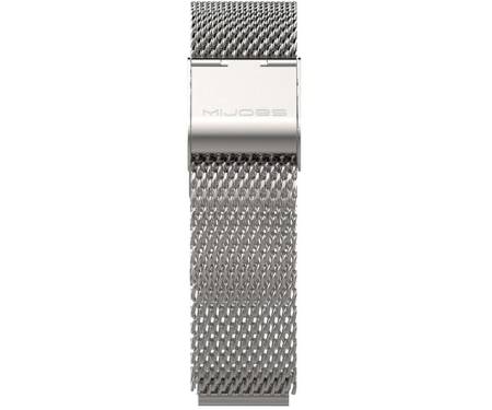 Ремешок Metallic Strap Fleet Chain For Mi Band 2 Silver
