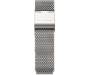Ремешок Metallic Strap Fleet Chain For Mi Band 2 Silver