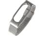 Ремешок Metallic Strap Fleet Chain For Mi Band 2 Silver
