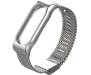 Ремешок Metallic Strap Fleet Chain For Mi Band 2 Silver