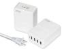 Сетевое зарядное устройство GOLF GF-U401 Travel Charger 4USB 6A White