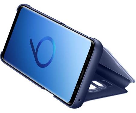Чехол-книжка Samsung Clear View Standing Cover Galaxy S9 EF-ZG960 Blue