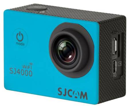 Экшн-камера SJCAM SJ4000 Wi-Fi Blue