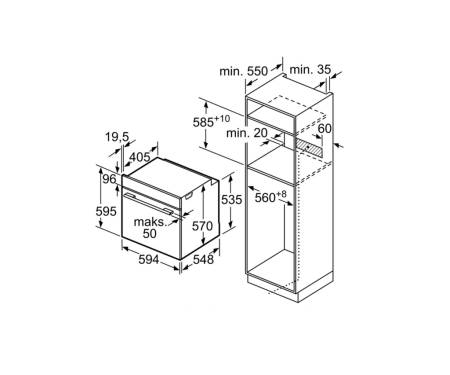 Духовка Bosch HBA254YS0