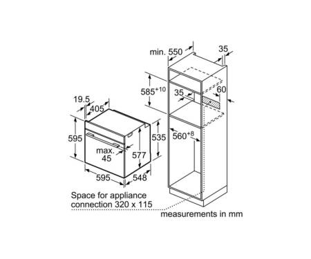 Духовка Bosch HBG636LB1
