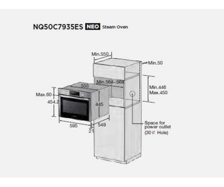 Духовка Samsung NQ50C7935ES