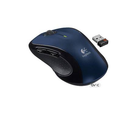 Logitech M510 Wireless Mouse (Blue)