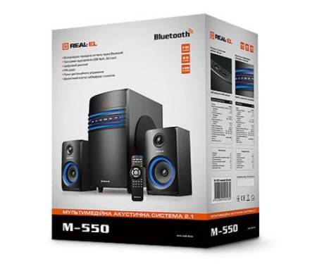 Акустическая система REAL-EL M-550 black