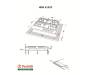 Варочная поверхность Perfelli HGM 61420 BL