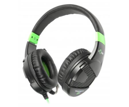 Гарнитура Maxxter Sonar H1 Black/Green