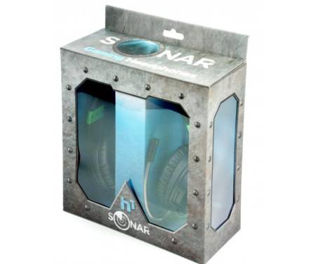 Гарнитура Maxxter Sonar H1 Black/Green