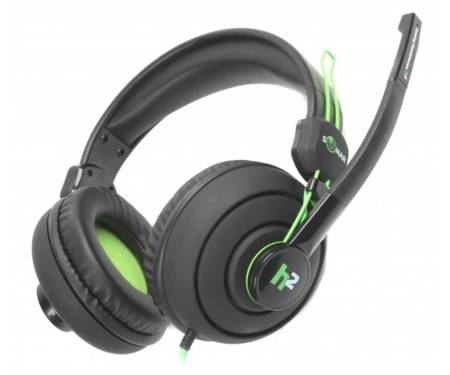 Гарнитура Maxxter Sonar H2 Black/Green