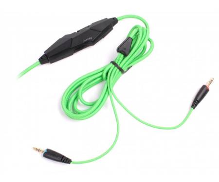 Гарнитура Maxxter Sonar H2 Black/Green