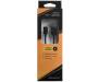 Кабель Grand-X USB-Lightning 2.1А, 1м Black (PL01BS)