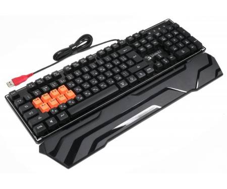 Клавиатура A4Tech B3370R Bloody Black USB