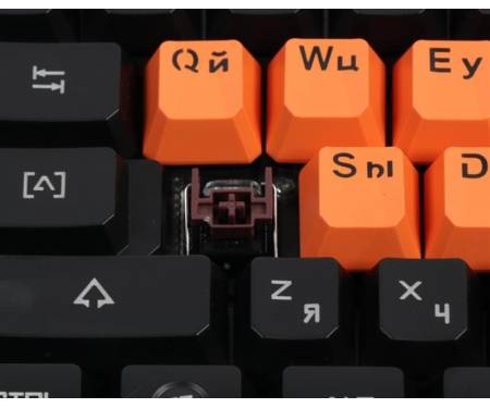 Клавиатура A4Tech B3370R Bloody Black USB