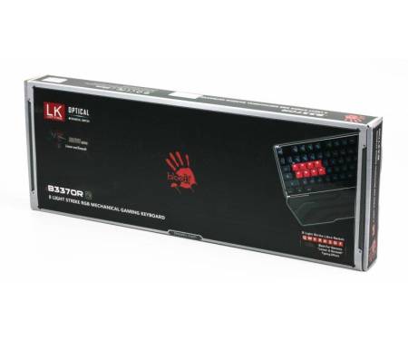 Клавиатура A4Tech B3370R Bloody Black USB