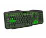 Клавиатура Esperanza EGK201 (EGK201GUA) Green USB