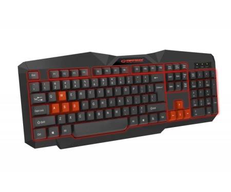 Клавиатура Esperanza EGK201 (EGK201RUA) Red USB