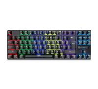 Клавиатура REAL-EL M28 RGB TKL USB черный UAH