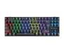 Клавиатура REAL-EL M28 RGB TKL USB черный UAH