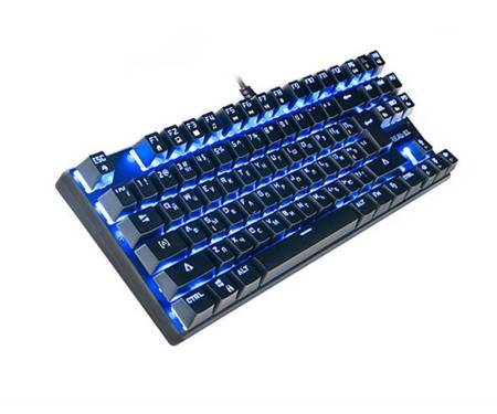 Клавиатура REAL-EL M28 RGB TKL USB черный UAH