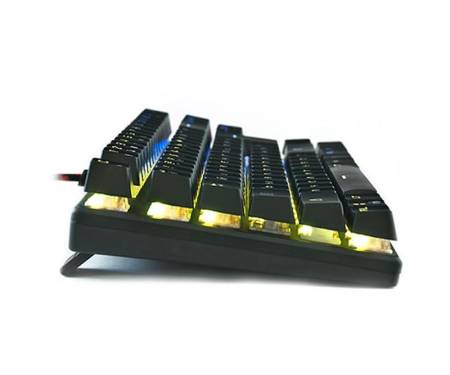 Клавиатура REAL-EL M28 RGB TKL USB черный UAH