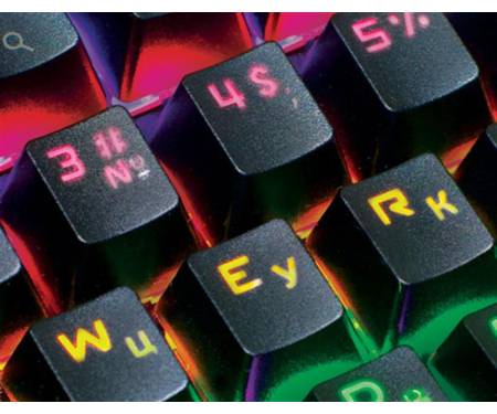 Клавиатура REAL-EL M28 RGB TKL USB черный UAH