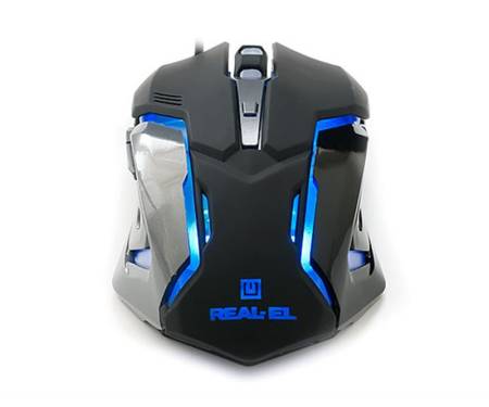Комплект REAL-EL Gaming 9500 Kit Backlit USB