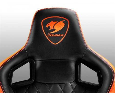 Кресло для геймеров Cougar Armor S Black-Orange