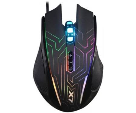 Мышь A4Tech X87 Oscar Neon Black USB