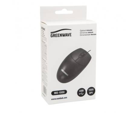 Мышь Greenwave MO-1000 (R0015163) Black USB