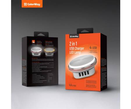 Светильник LED ColorWay CW-CHL44A White