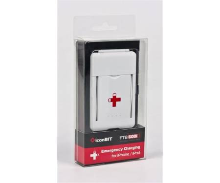 Power Bank IconBIT 600mAh White (FTB 600 i)