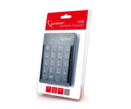 Цифровая клавиатура Gembird KPD-U-01 Black USB