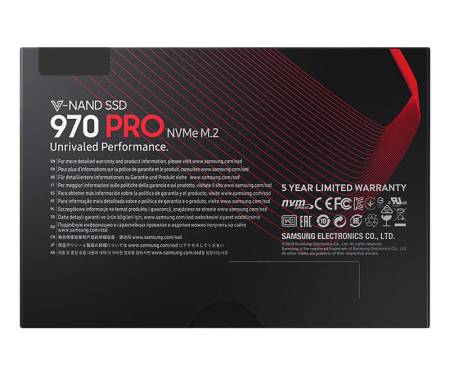 SSD  512GB Samsung 970 PRO M.2 PCIe 3.0 x4 V-NAND MLC (MZ-V7P512BW)