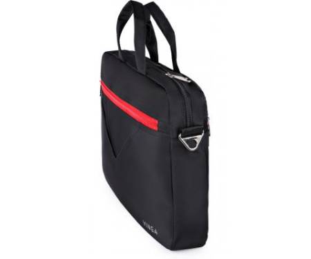 Сумка для ноутбука Vinga 15.6 NB250BR black-red (NB250BR)
