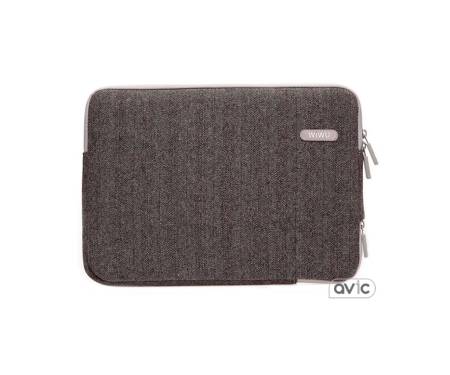 Сумка WIWU Woolen Sleeve MacBook 15 Brown