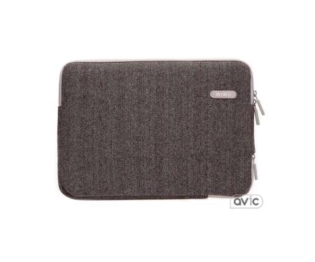 Сумка WIWU Woolen Sleeve MacBook 13 Brown