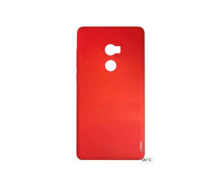 Силиконовый чехол Inavi SIMPLE COLOR Xiaomi Mi Mix 2 (красный)