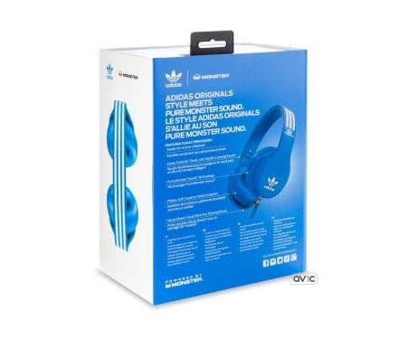 Monster Adidas Originals Over-Ear Blue