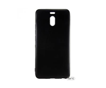 Силиконовый чехол Graphite Meizu M6 Note (черный)