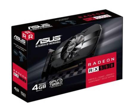 Видеокарта Radeon RX 550 4096Mb ASUS (PH-RX550-4G-M7)