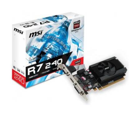 Видеокарта Radeon R7 240 2048Mb MSI (R7 240 2GD3 64B LP)